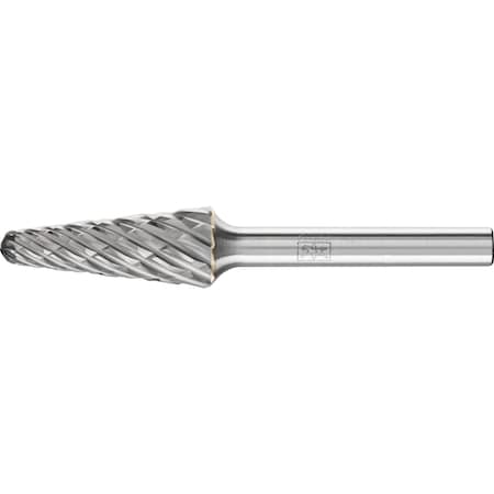 Pferd Carbide Bur - 14 Degree Taper, CAST Cut - 1/2" x 1-1/8" x 1/4" Shank - SL-4 25169